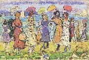 Maurice Prendergast, Sunny Day at the Beach